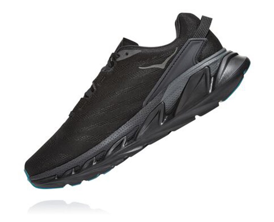 Hoka One One Tenisky Panske Čierne - Elevon 2 - 28405-KTQI